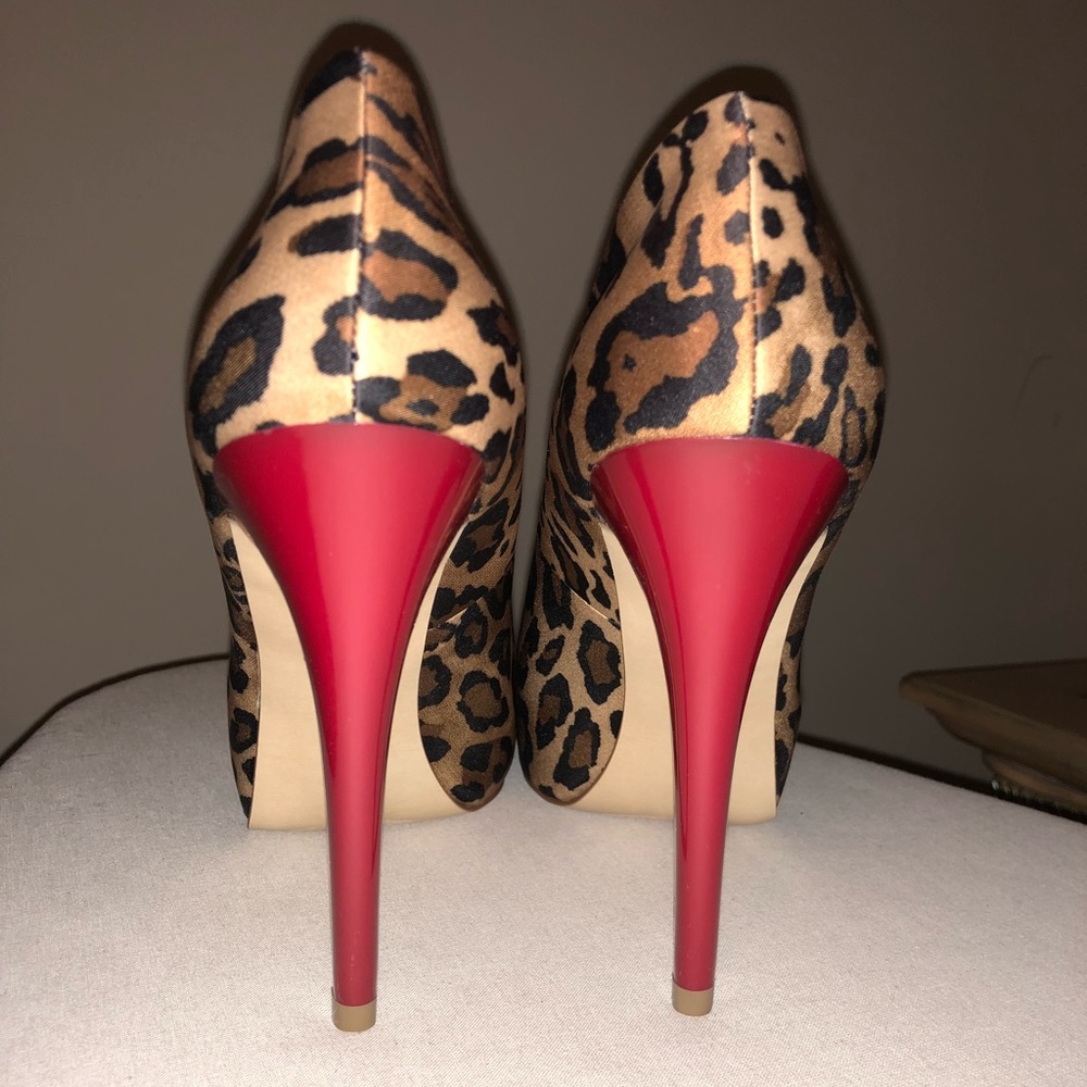 GUESS red/leopard heels ! - Picture 3 of 4